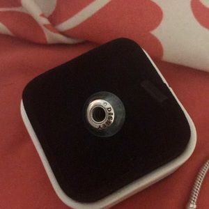 Glass Disney glow in the dark pandora charm